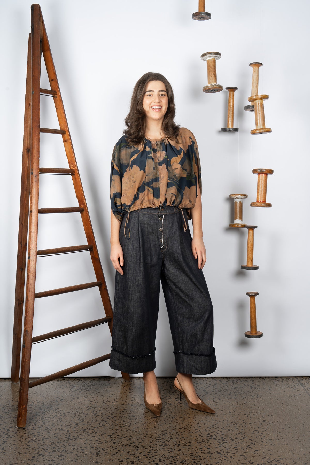 M. A. Dainty Polly Jeans Dark Rinse