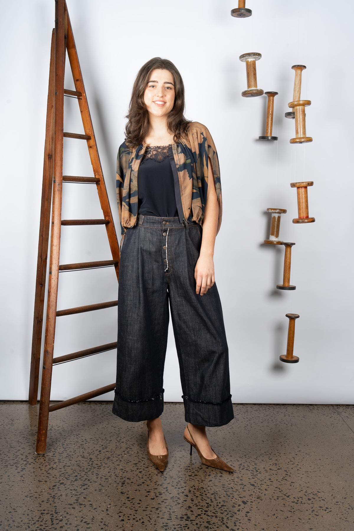 M. A. Dainty Polly Jeans Dark Rinse