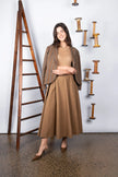 M. A. Dainty Kona Jacket Tan Stripe