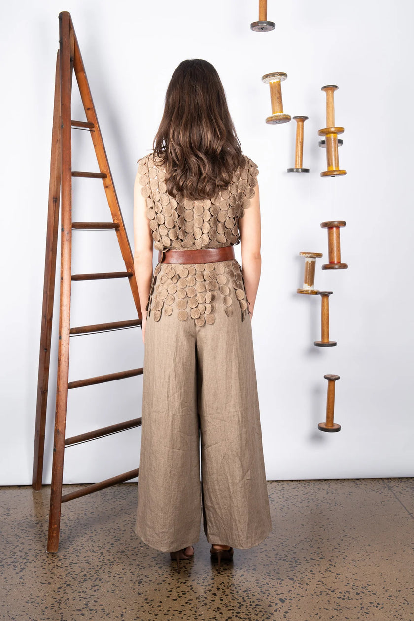 M. A. Dainty Coins Top Tan