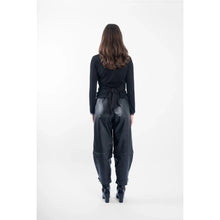 Load image into Gallery viewer, M. A. Dainty Trucker Leather Black
