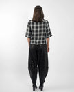 M. A. Dainty Trucker Pants Black Sequins