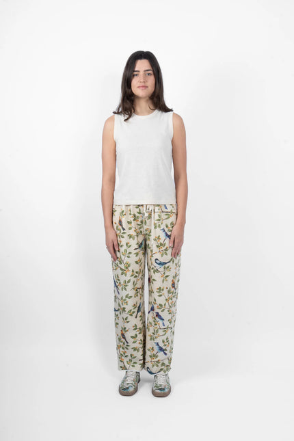 M. A. Dainty Gauge Trackpants Birds