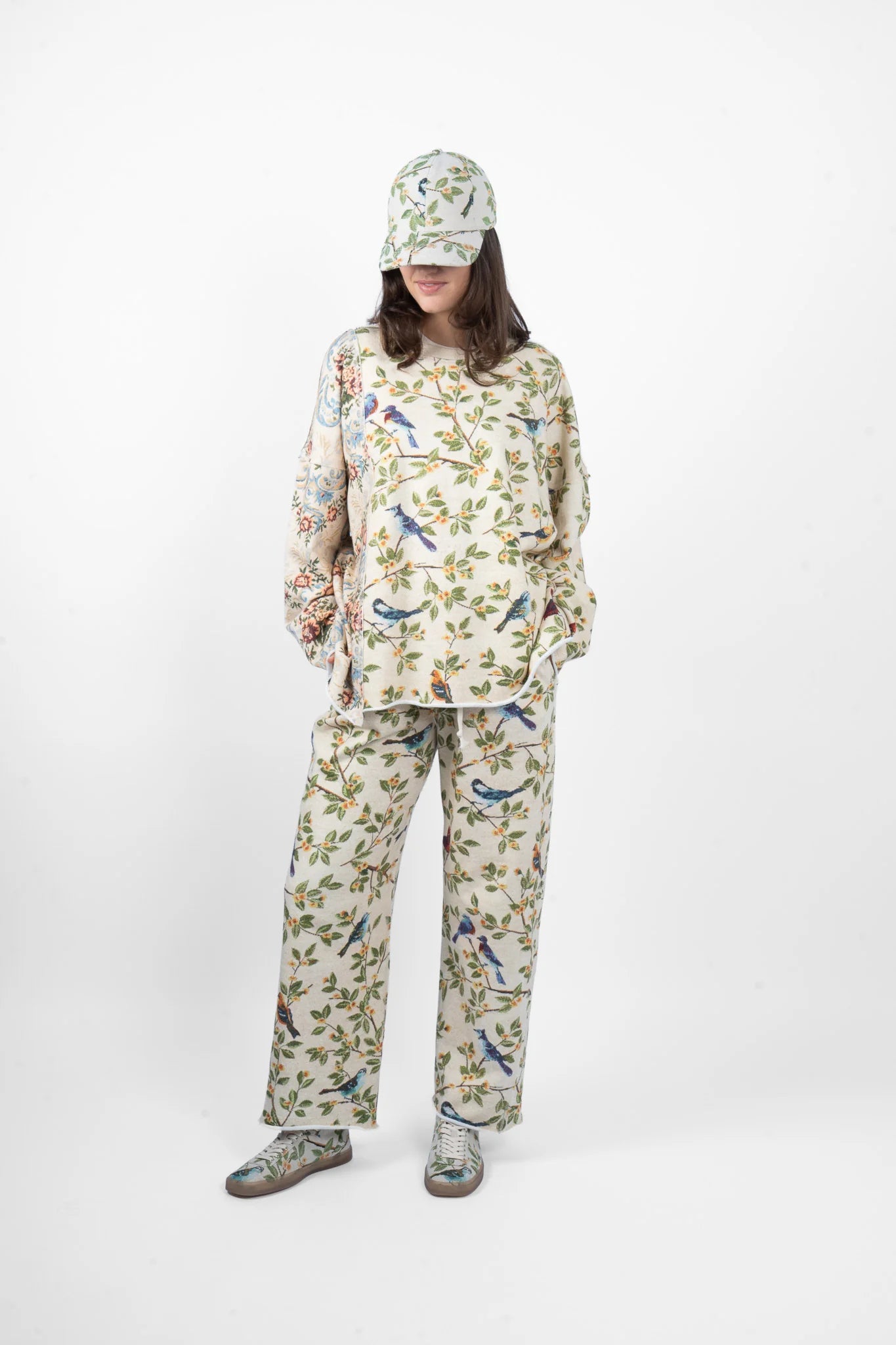 M. A. Dainty Gauge Trackpants Birds