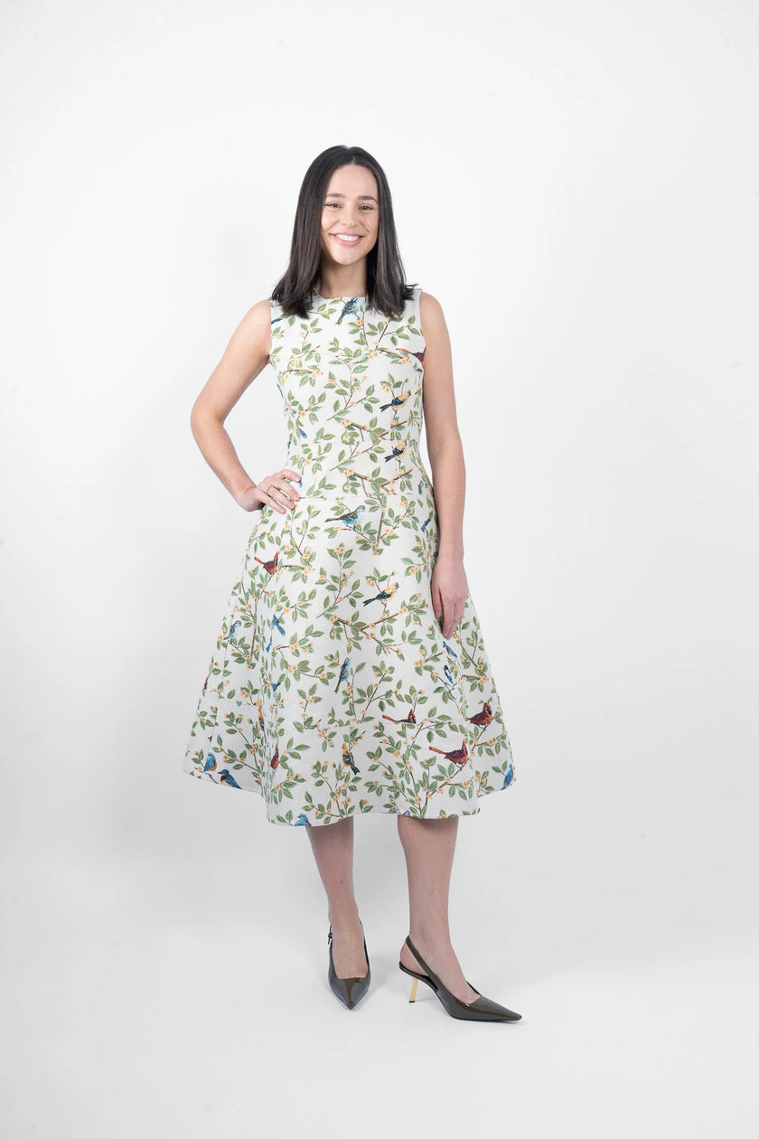 M. A. Dainty Sailor Dress Birds