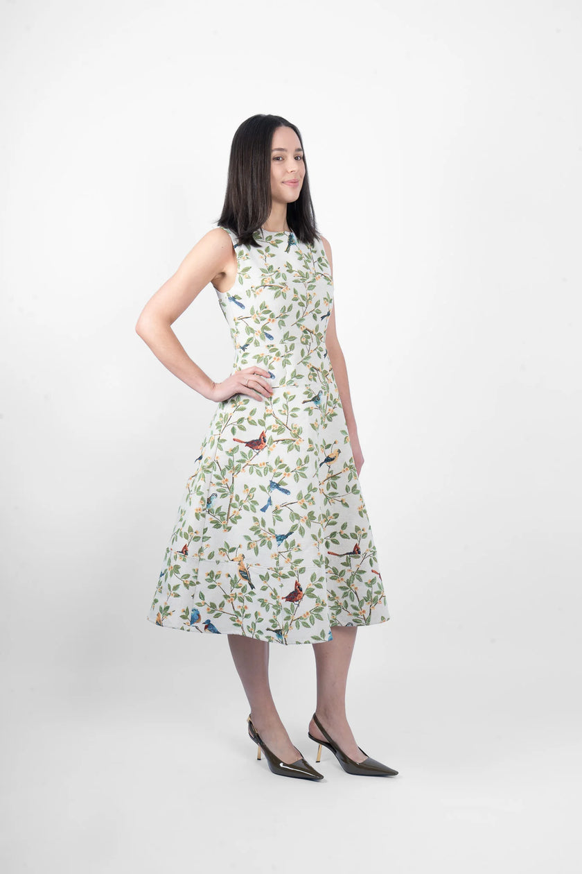 M. A. Dainty Sailor Dress Birds