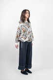 M. A. Dainty Chaise Knit Flowers