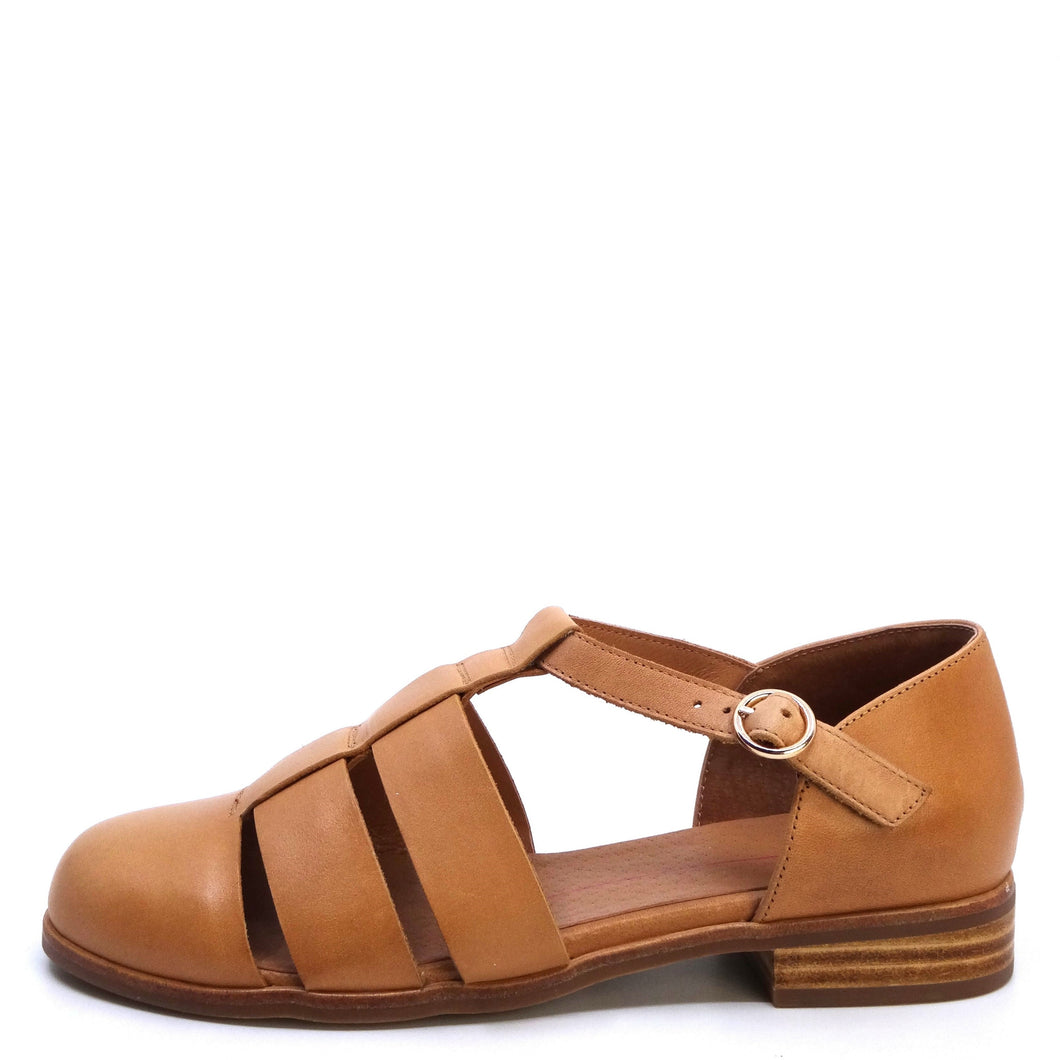Mollini Quizzed Camel Leather