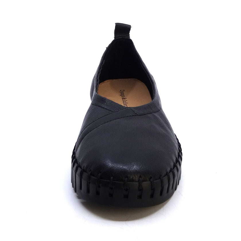 Django & Juliette Heaton Black Leather