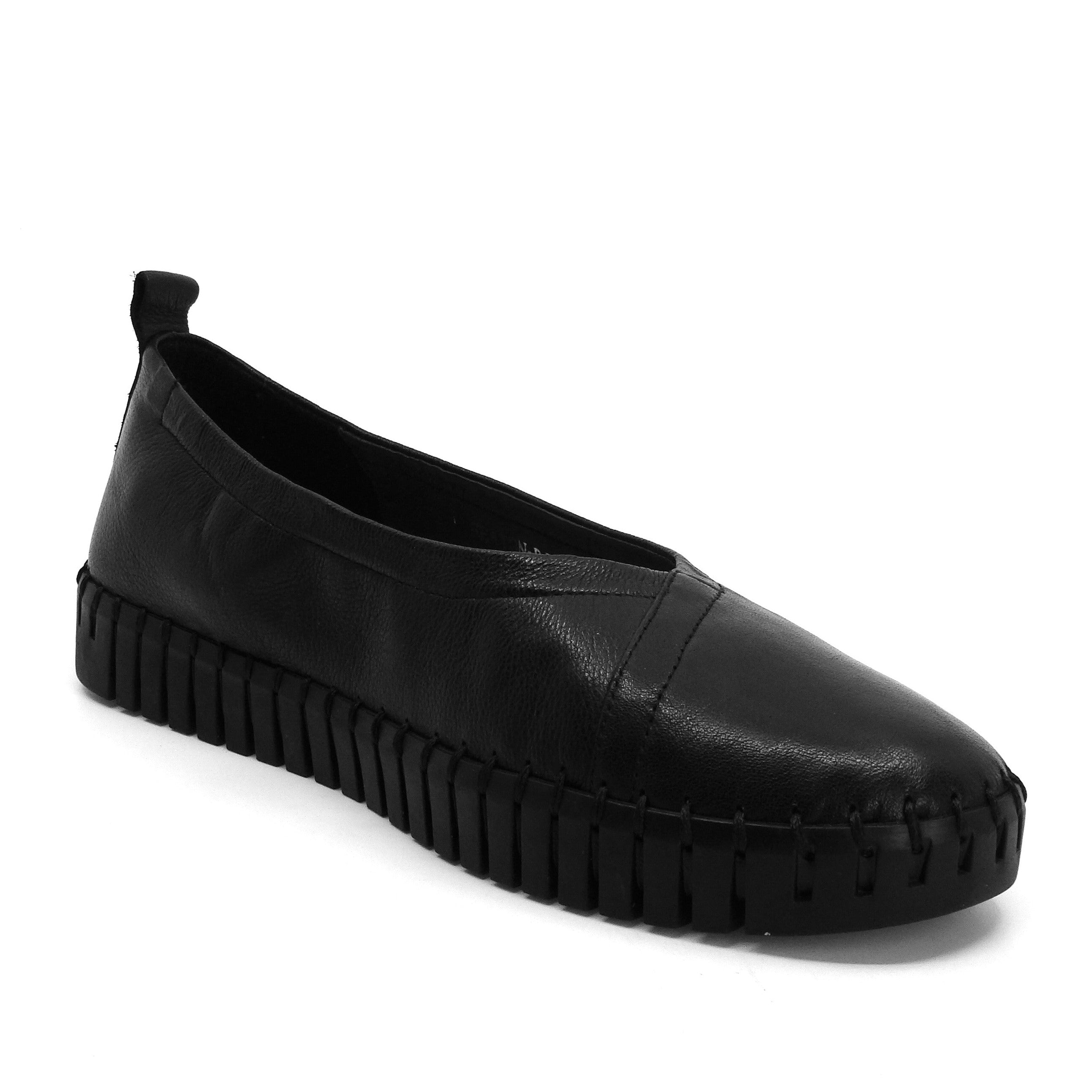 Django & Juliette Heaton Black Leather
