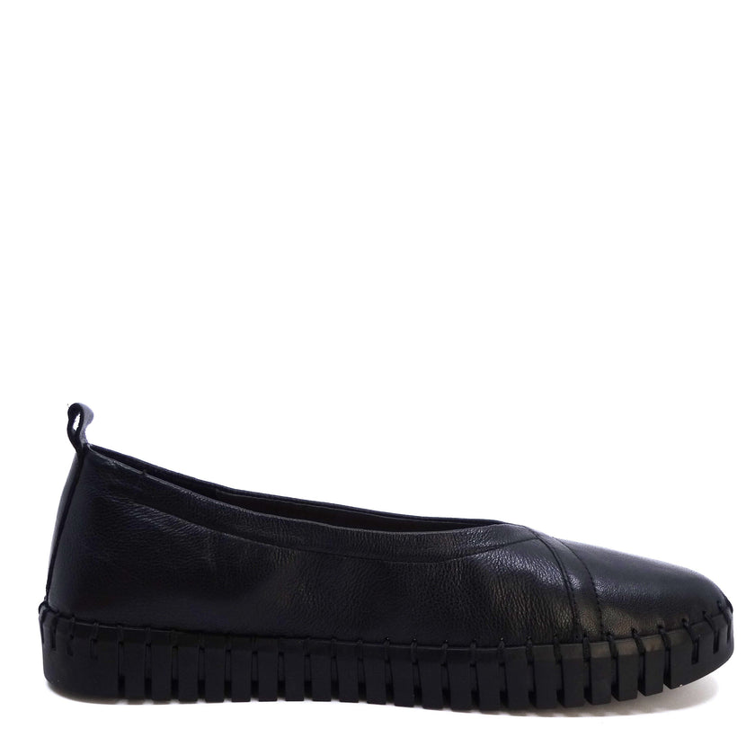 Django & Juliette Heaton Black Leather
