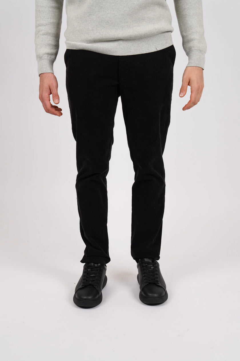 James Harper Corduroy Pant Black