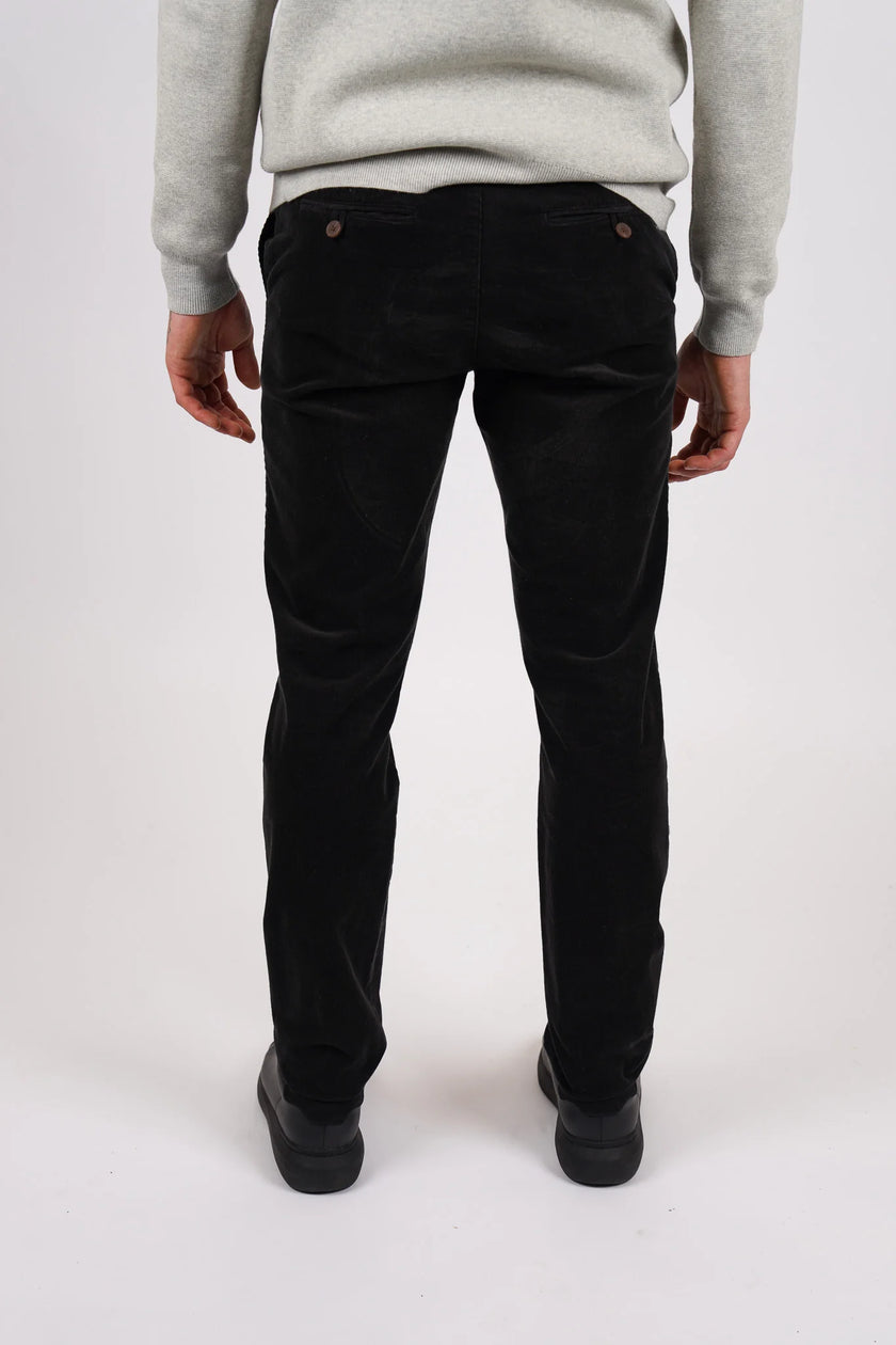 James Harper Corduroy Pant Black
