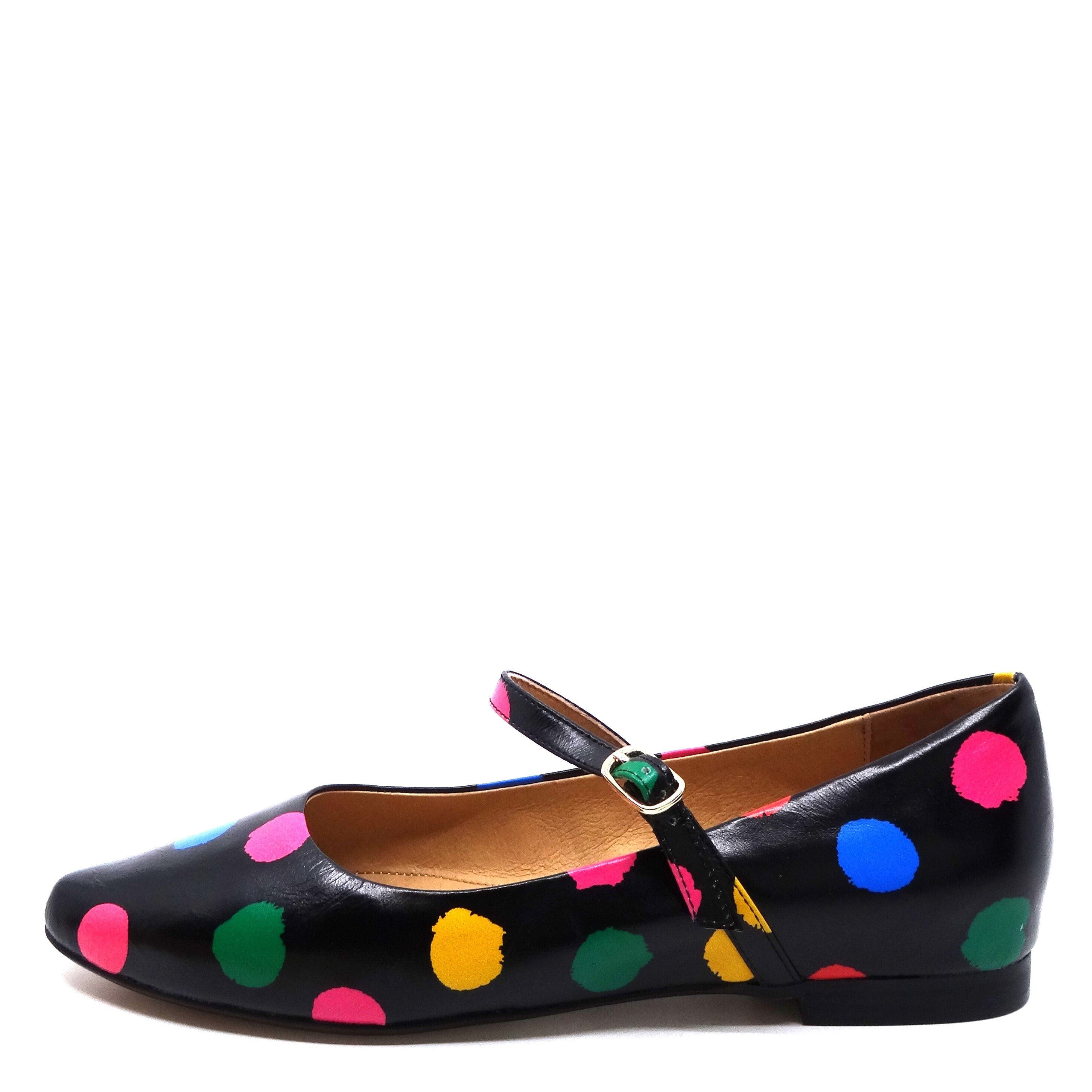 Top End Sairo Black Spot Leather