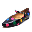 Top End Sairo Black Spot Leather
