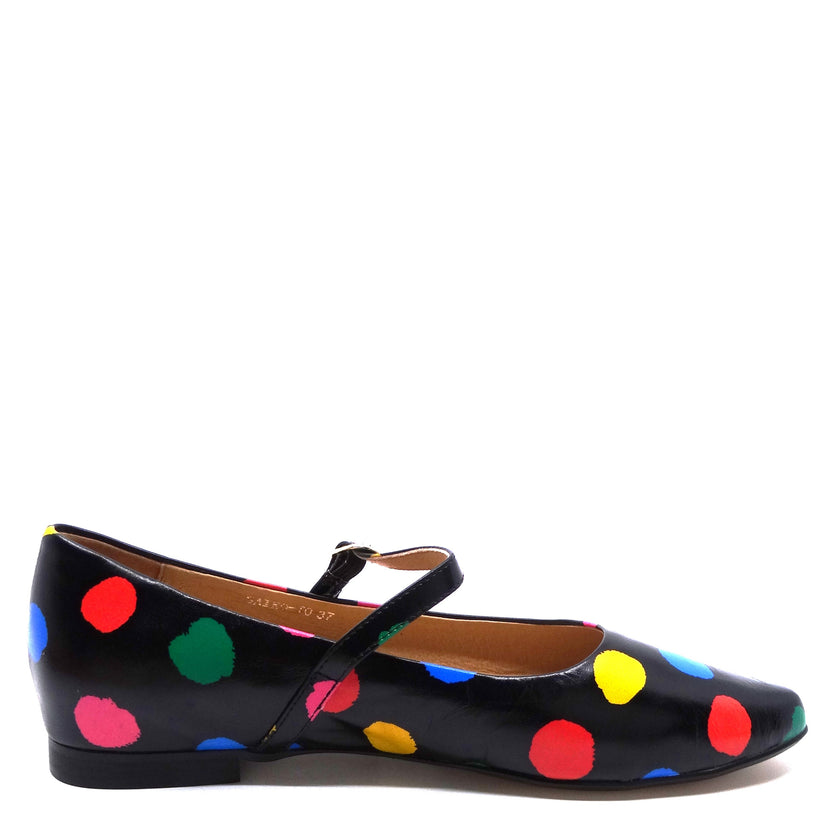 Top End Sairo Black Spot Leather