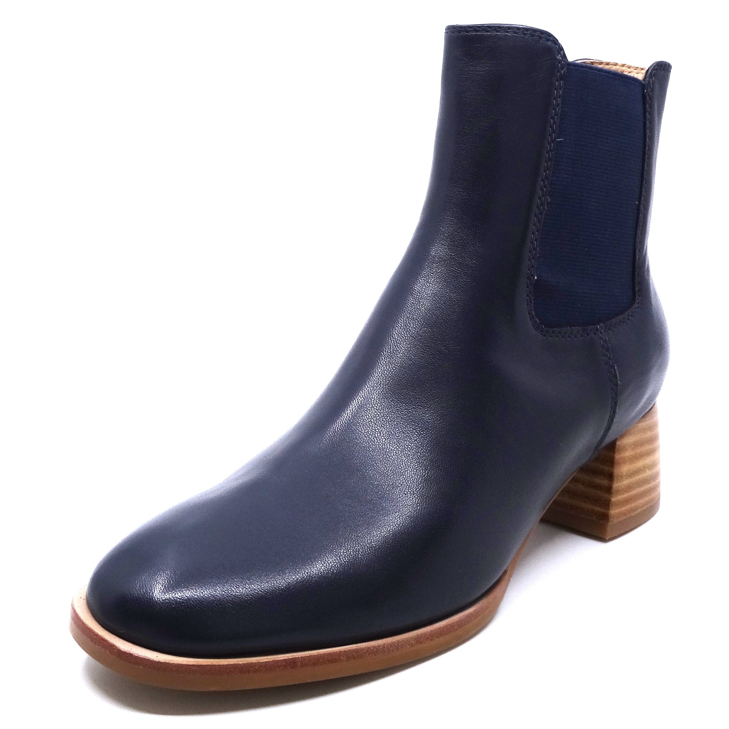 Django & Juliette Noyce Navy Leather