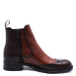 Dorking Dindi Dark Brown Combo Leather