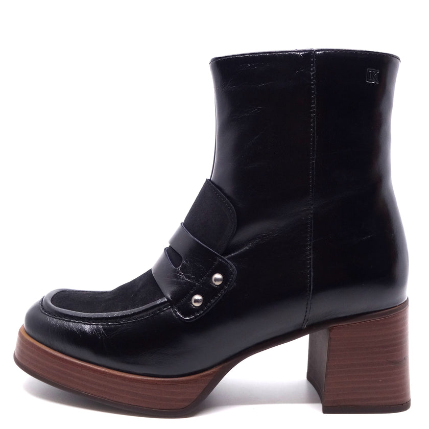 Dorking Daana Black Leather