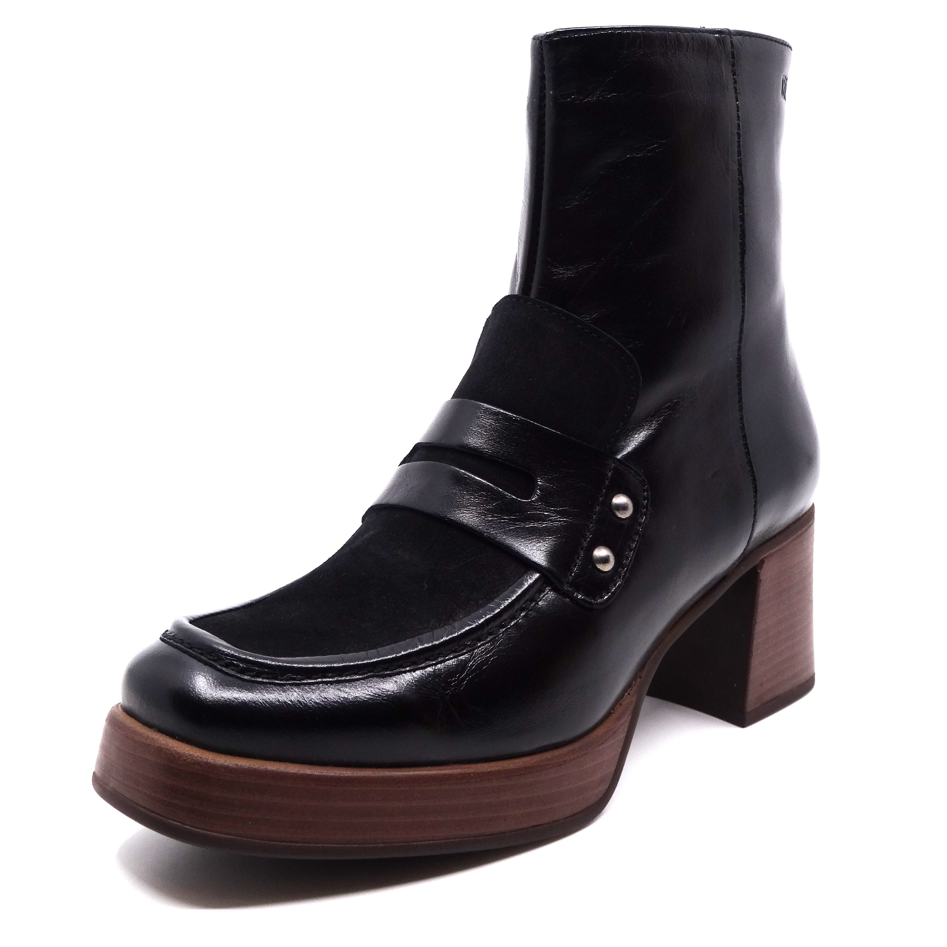 Dorking Daana Black Leather