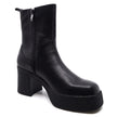 Minki Brooke Black Leather