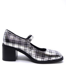 Load image into Gallery viewer, Mollini Swade Silver Tartan Leather
