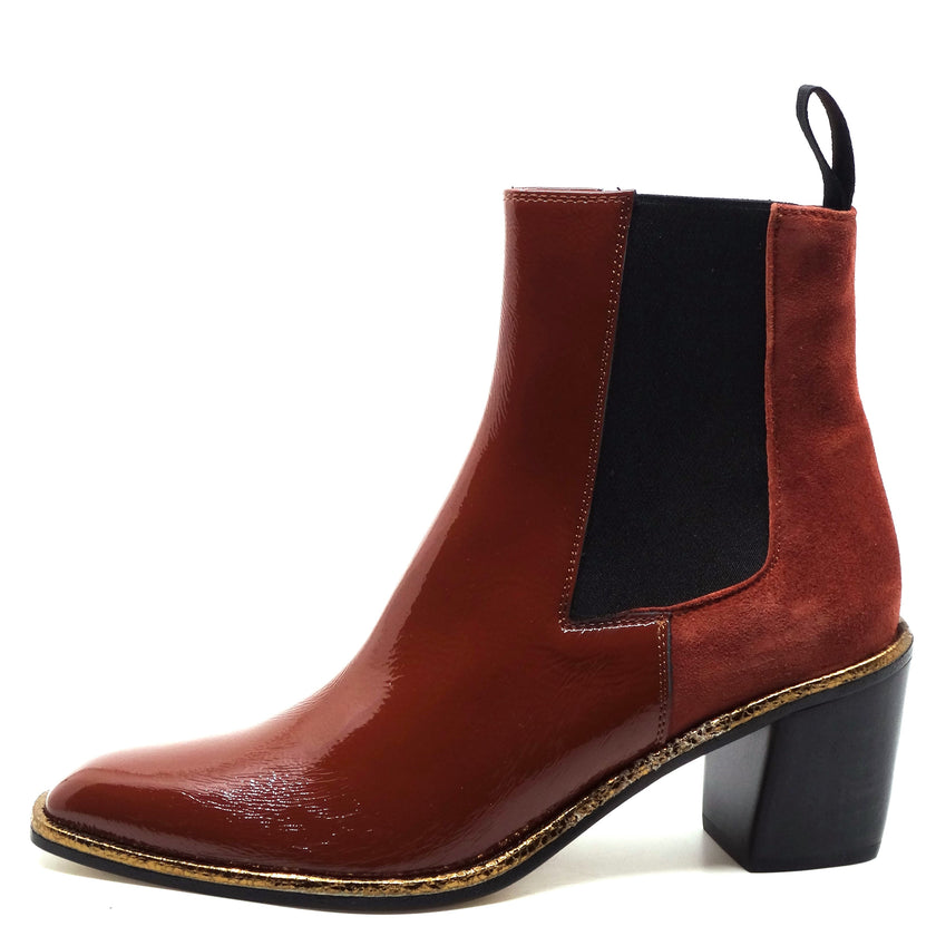Beau Coops Duplex Brown Naplak Leather