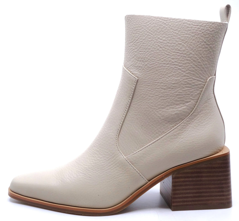 Isabella Anselmi Wyatt Vintage Cream Leather