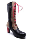 Rock & Dot Selena Black/Beige/Red