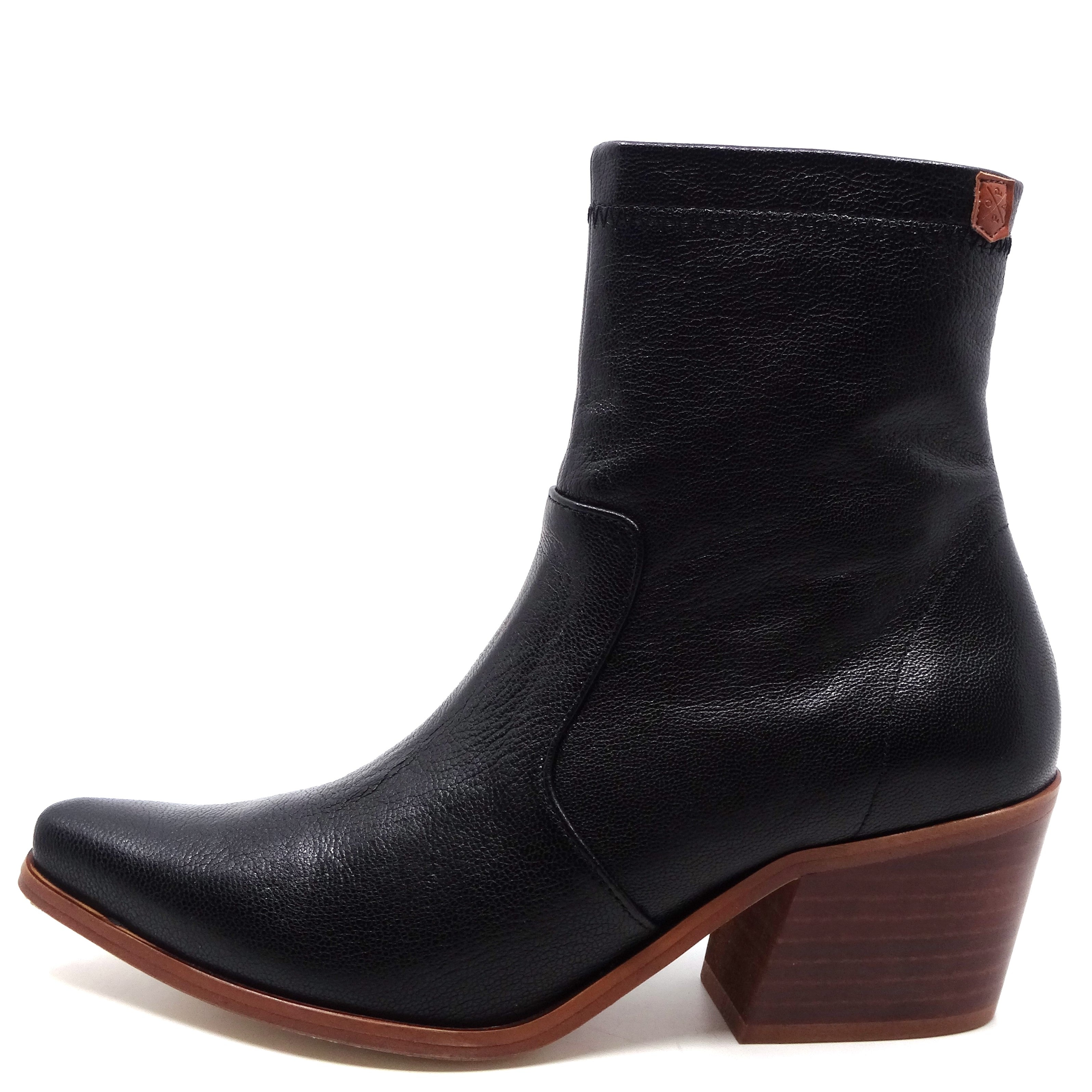 Popa Olivia Black Leather