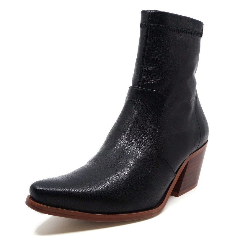 Popa Olivia Black Leather