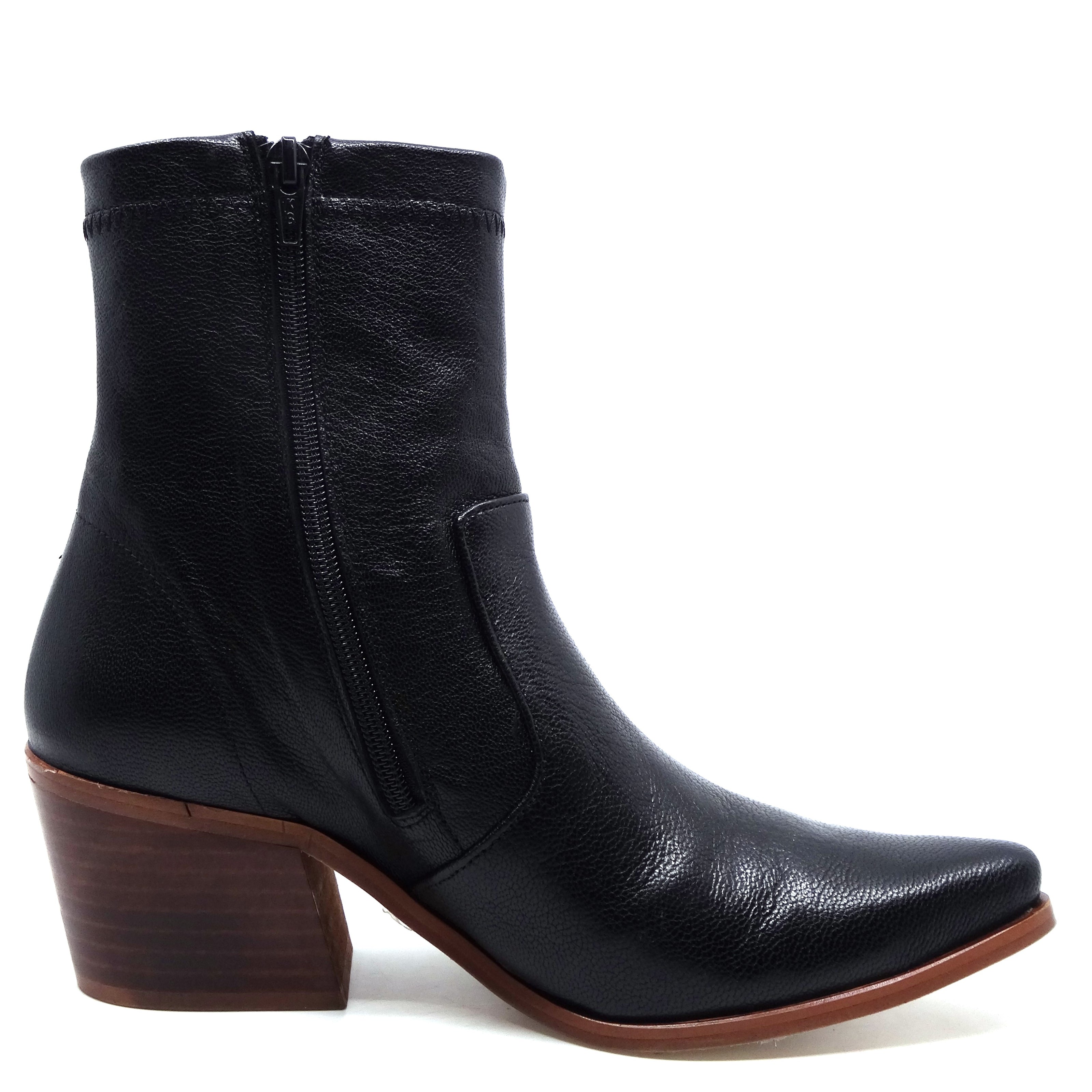 Popa Olivia Black Leather