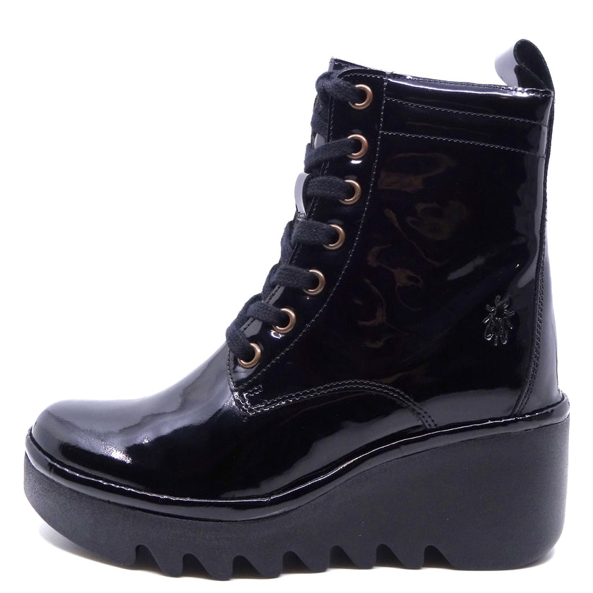 Fly London Biaz Black Patent