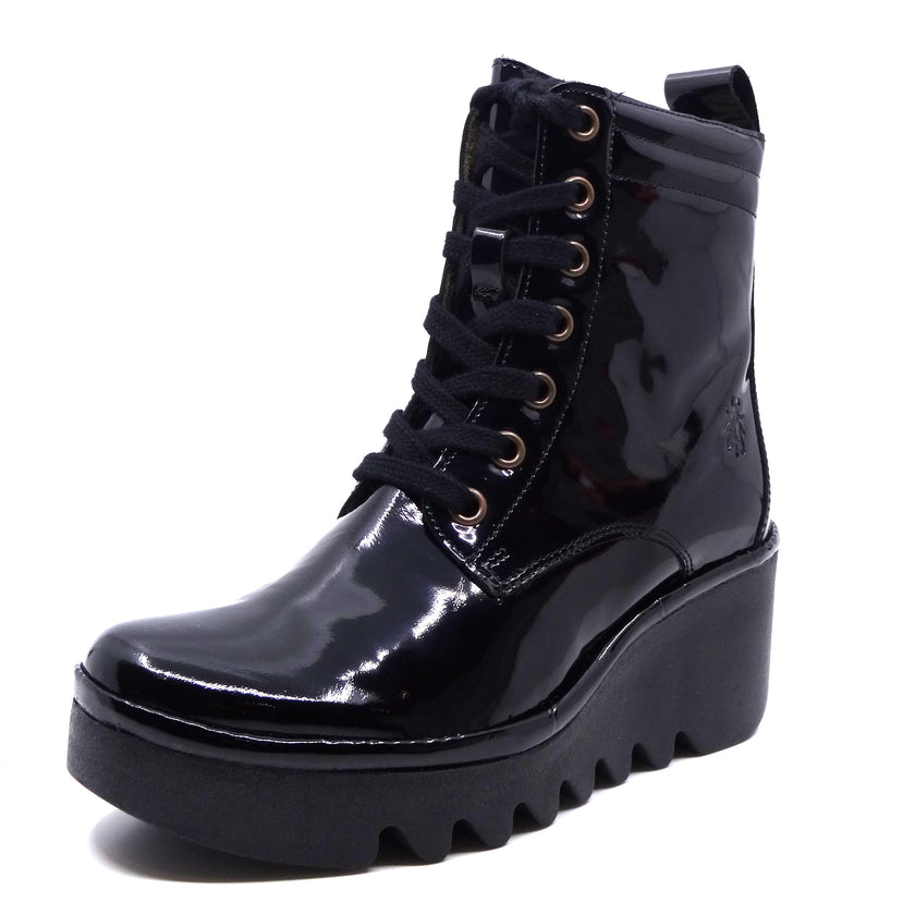 Fly London Biaz Black Patent