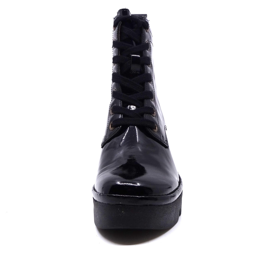 Fly London Biaz Black Patent
