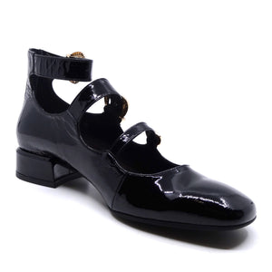 Django & Juliette Voslo Black Patent Leather