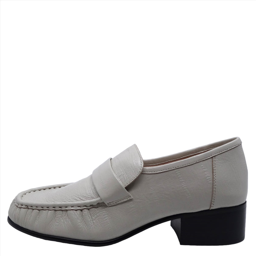 Mollini Jones Ecru Strip Leather