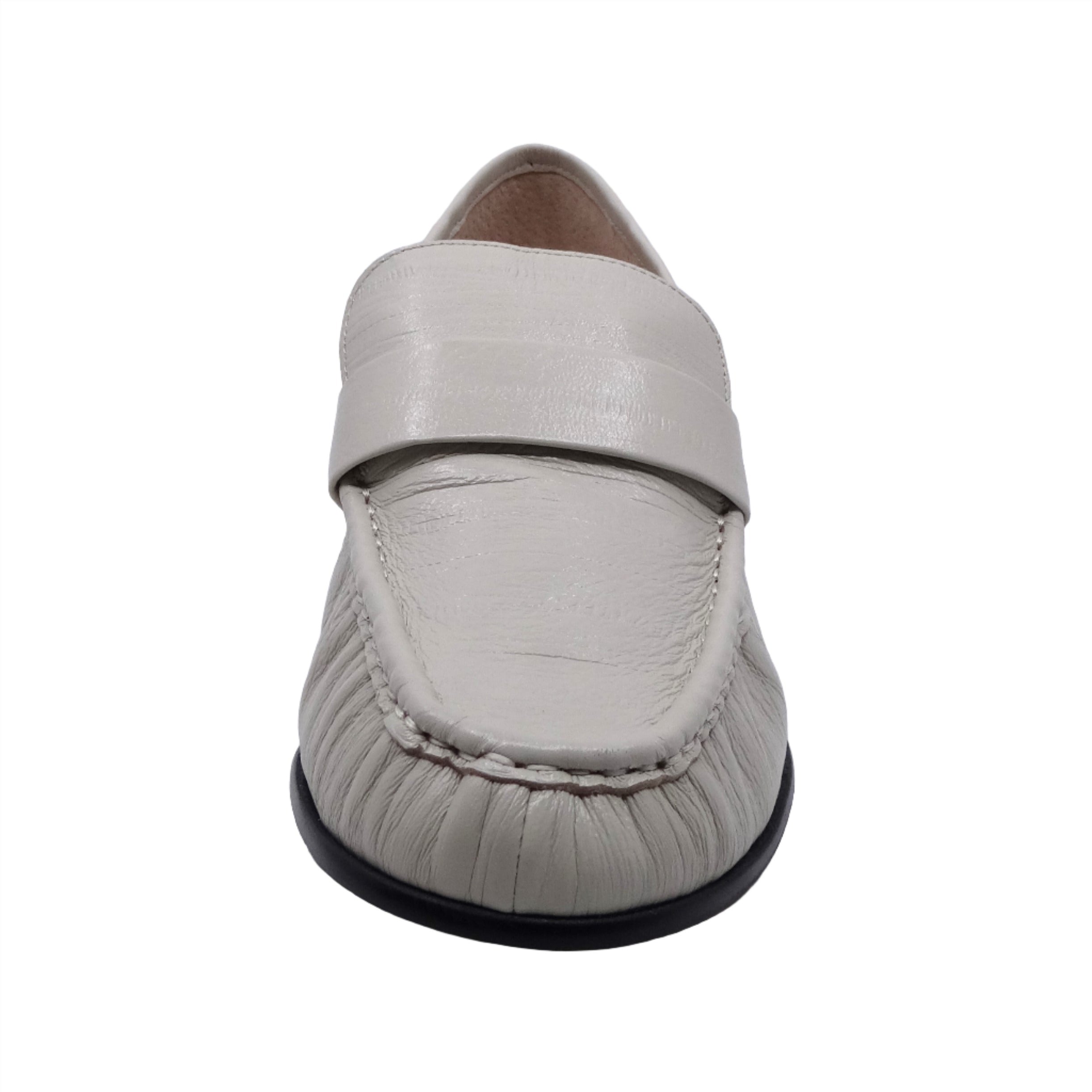 Mollini Jones Ecru Strip Leather