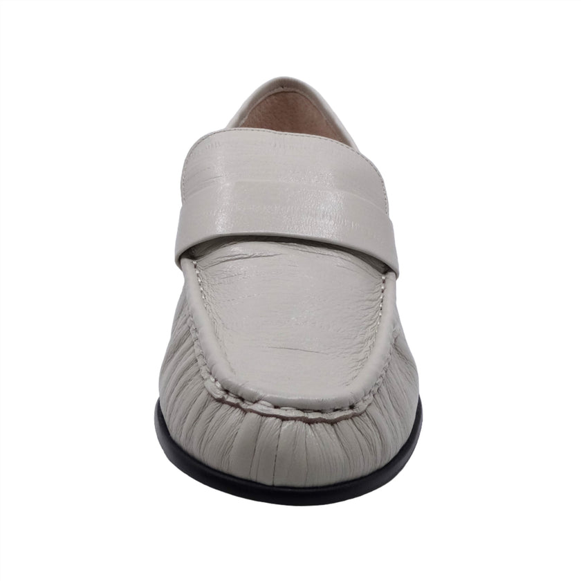 Mollini Jones Ecru Strip Leather