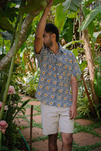 Load image into Gallery viewer, Cochin Blue Black Sun SS Shirt
