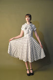 Elise Design Bella Dress Green/Cream