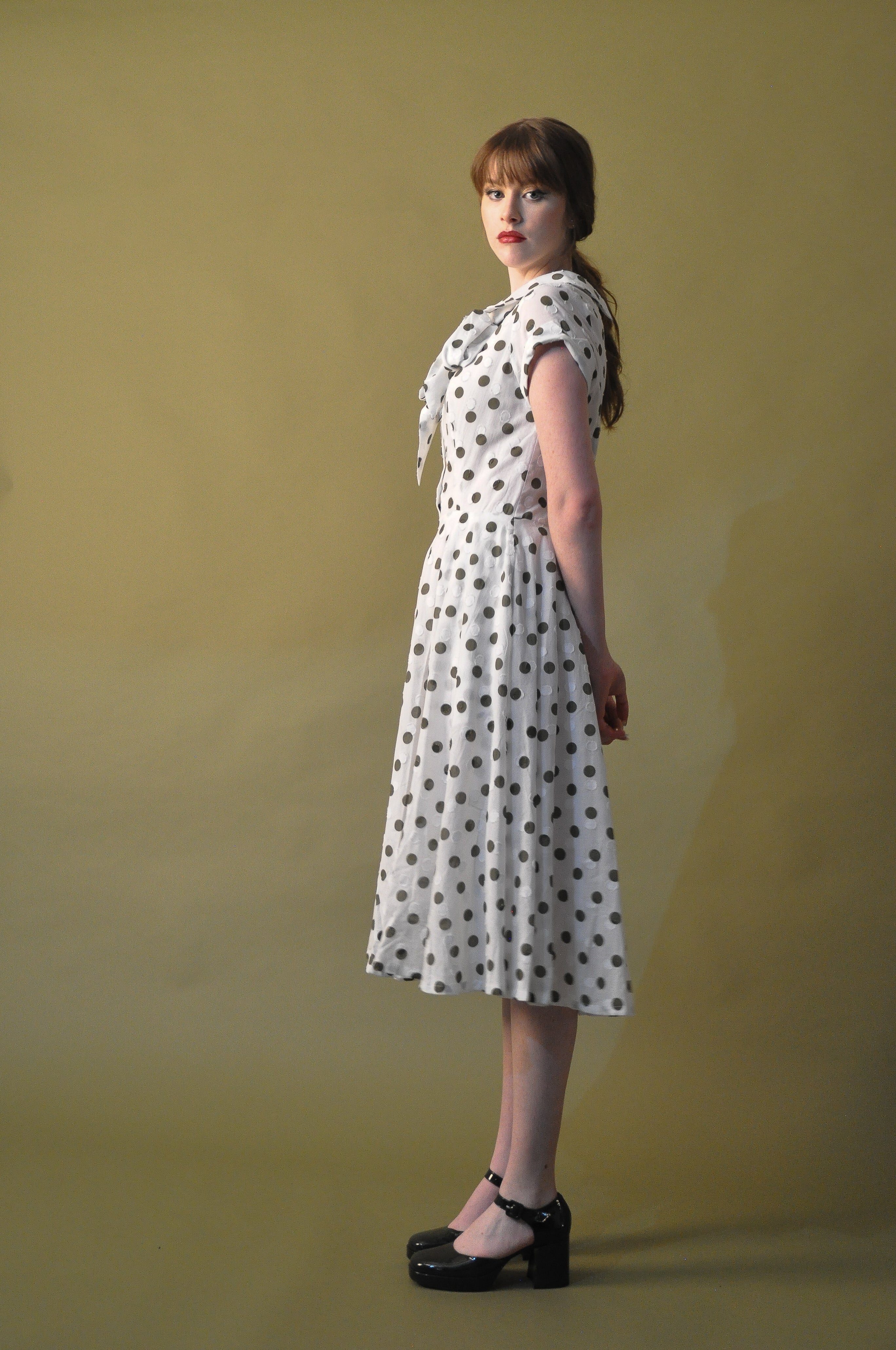 Elise Design Bella Dress Green/Cream