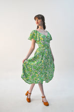 Load image into Gallery viewer, Elise Design Nikita Dress Green Floral
