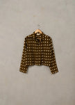 McTavish Womens Cropped Chore Jacket Green Multi