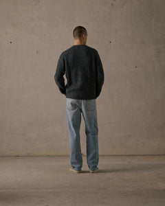 McTavish Fisherman Knit Charcoal