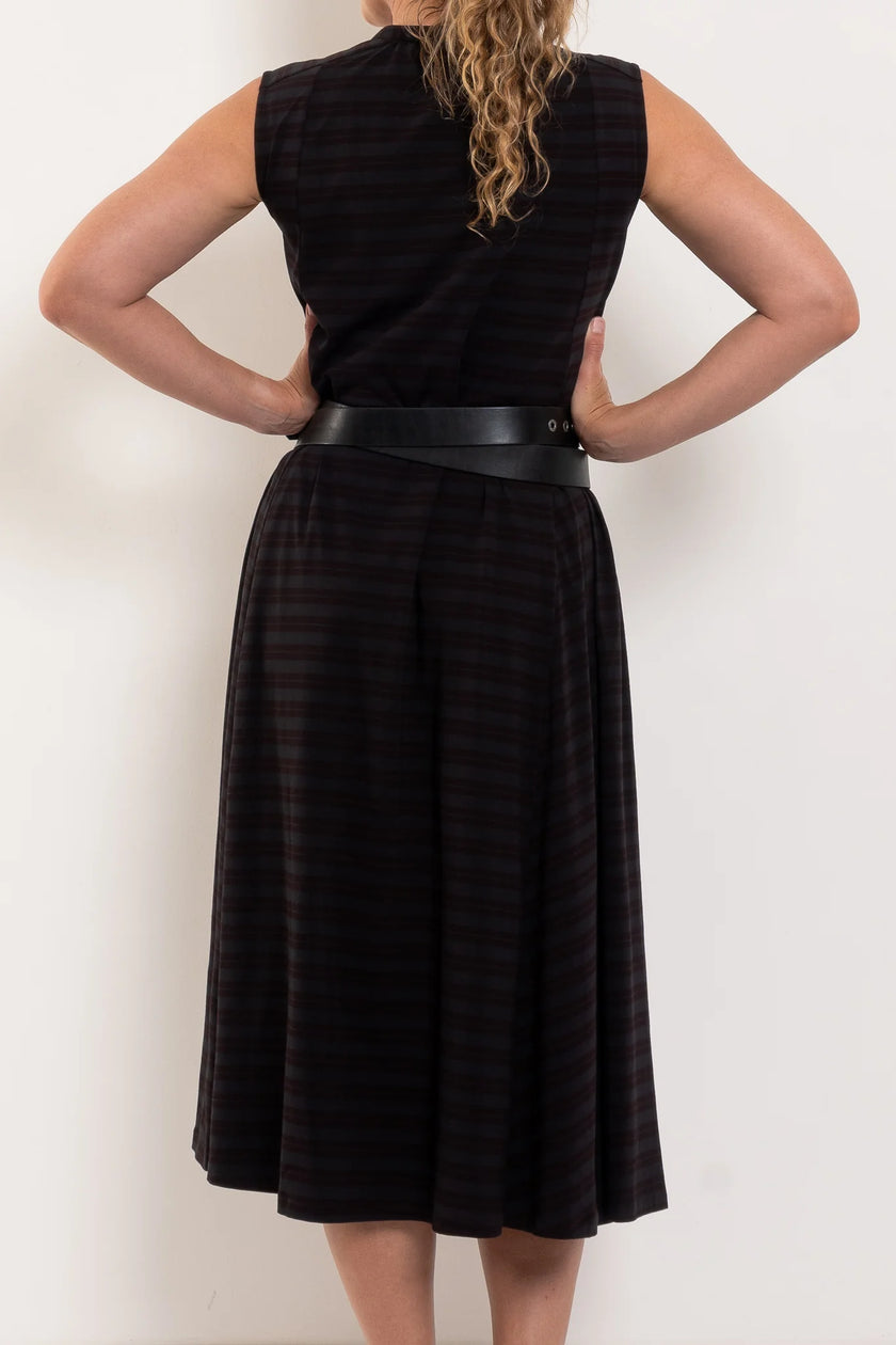M.A Dainty Lasso Belt Black/Silver