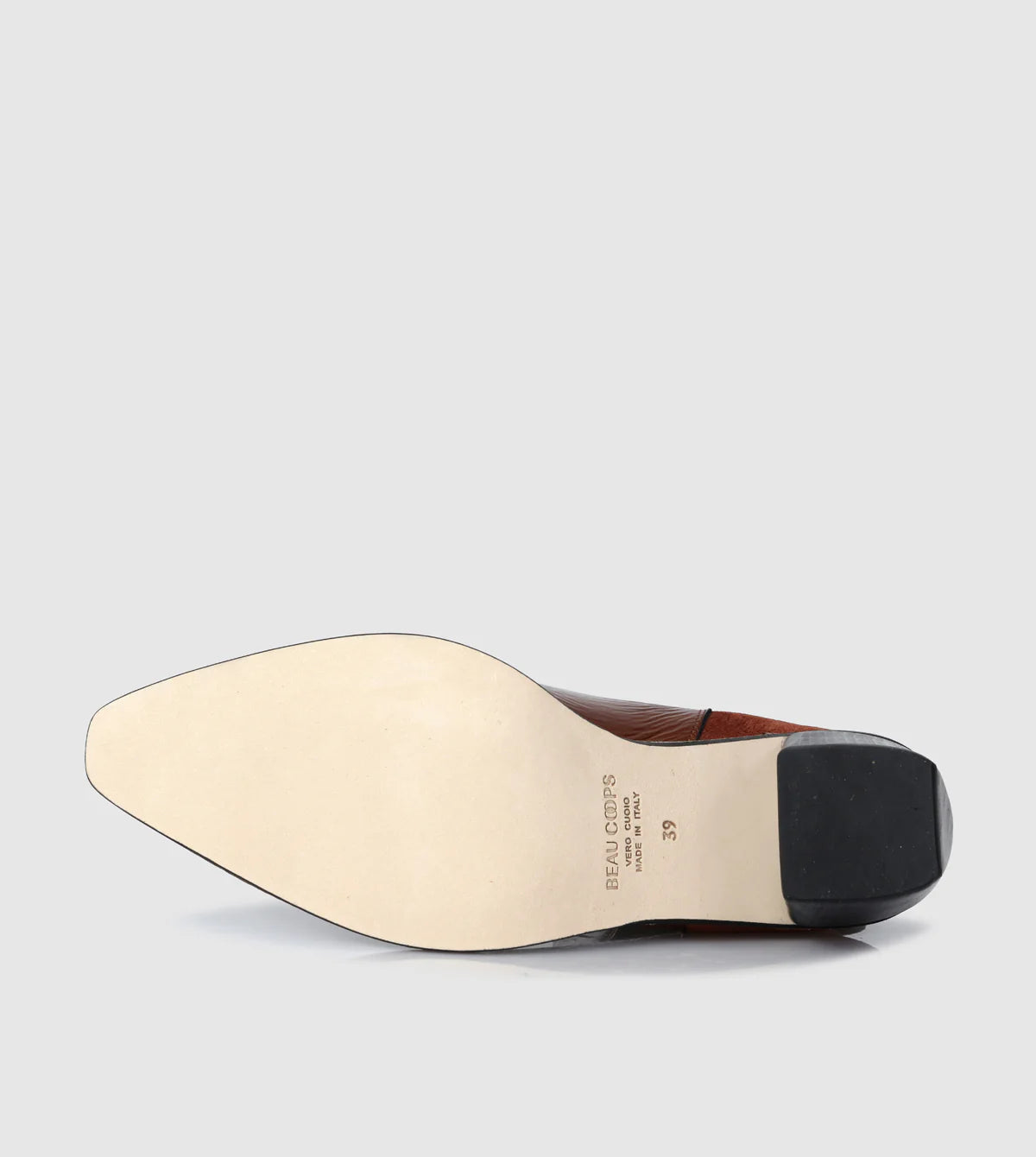 Beau Coops Duplex Brown Naplak Leather