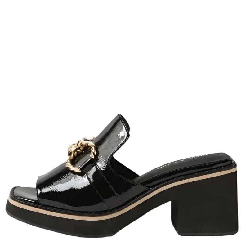 Django & Juliette Jamms Black Patent Leather