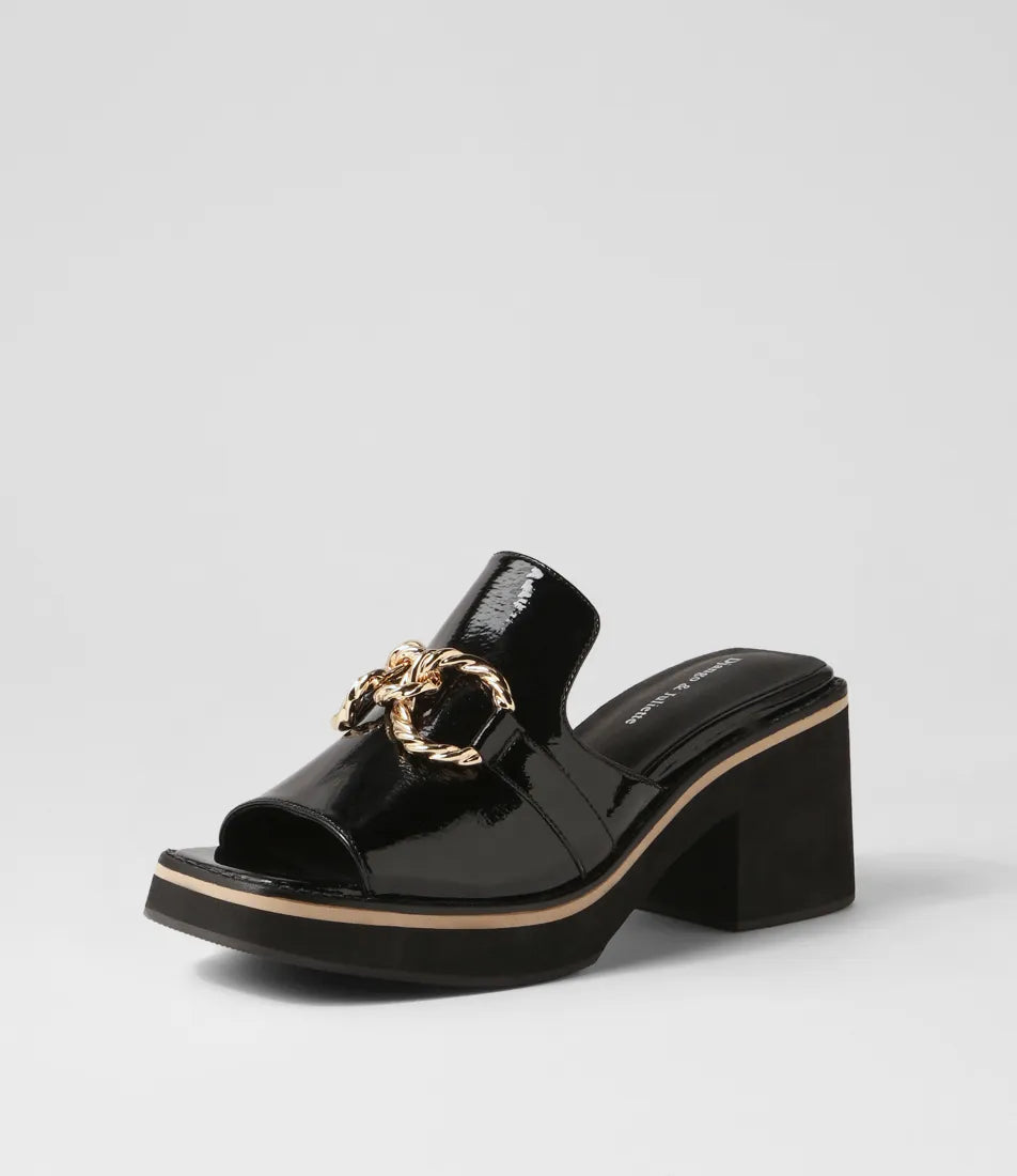 Django & Juliette Jamms Black Patent Leather
