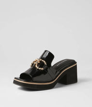 Load image into Gallery viewer, Django &amp; Juliette Jamms Black Patent Leather
